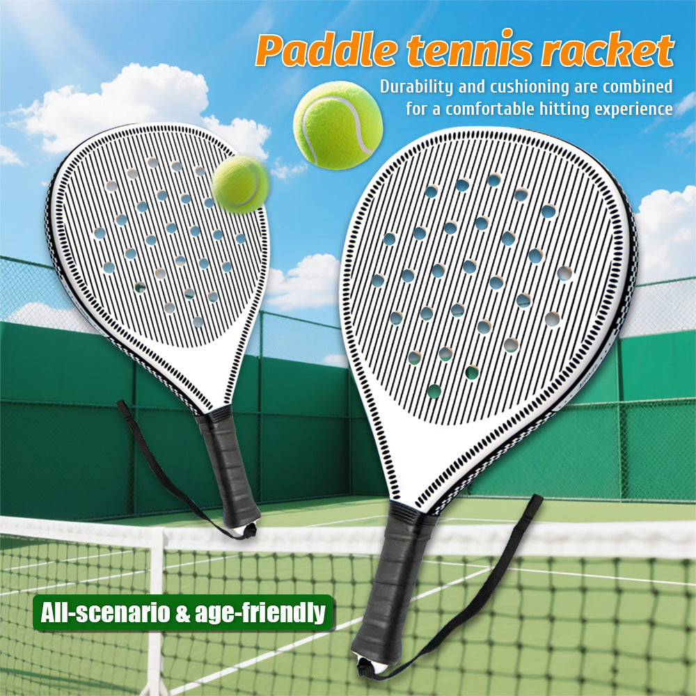 Sketis Padel Lite — Cage Style Design, Faux Carbon Fiber Material, EVA Core, 38mm Thickness Padel Racket