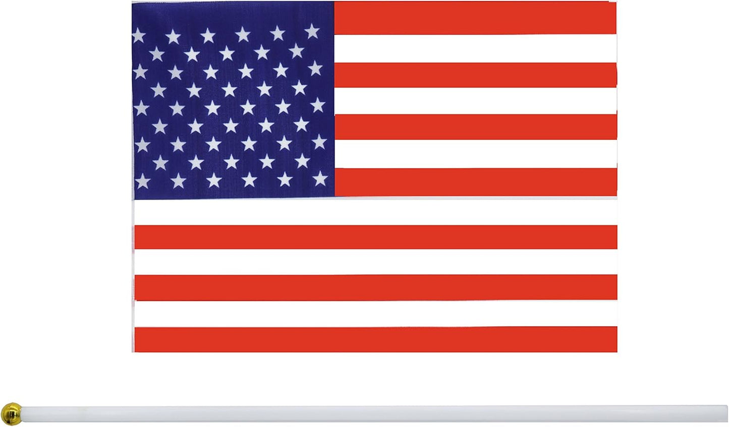 50 Countries International World Stick Flag,Hand Held Small Mini National Pennant Flags Banners On Stick,Party Decorations for Parades,Olymp