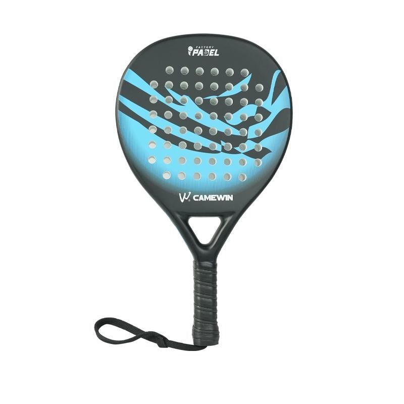 Sketis Padel Pro - Carbon Fiber Padel Racket - Professional 38mm EVA Core Padel Racket with Carrying Bag