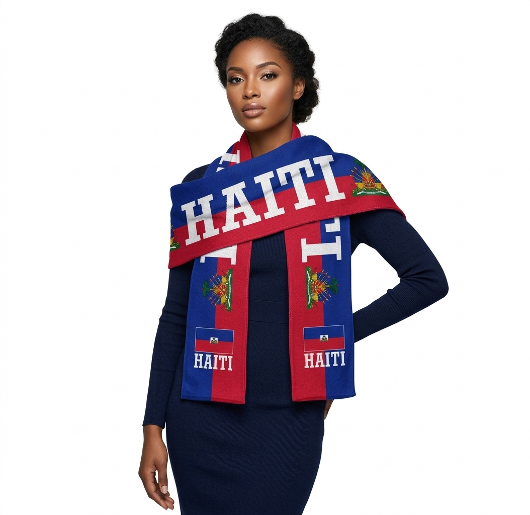 Soccer Fans' national flag scarves