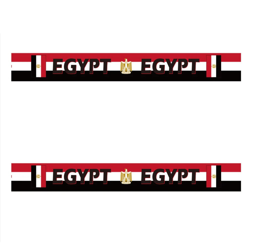 Soccer Fans' national flag scarves