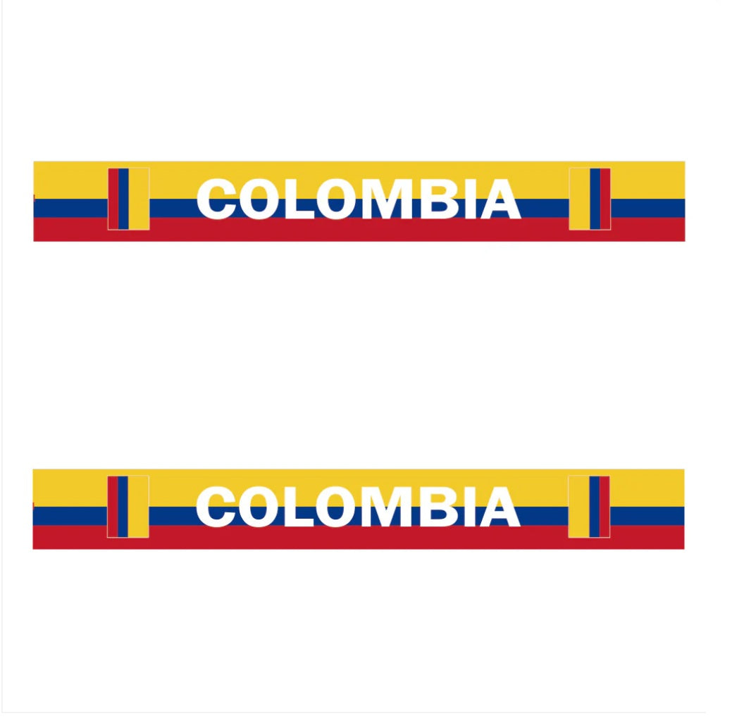 Soccer Fans' national flag scarves