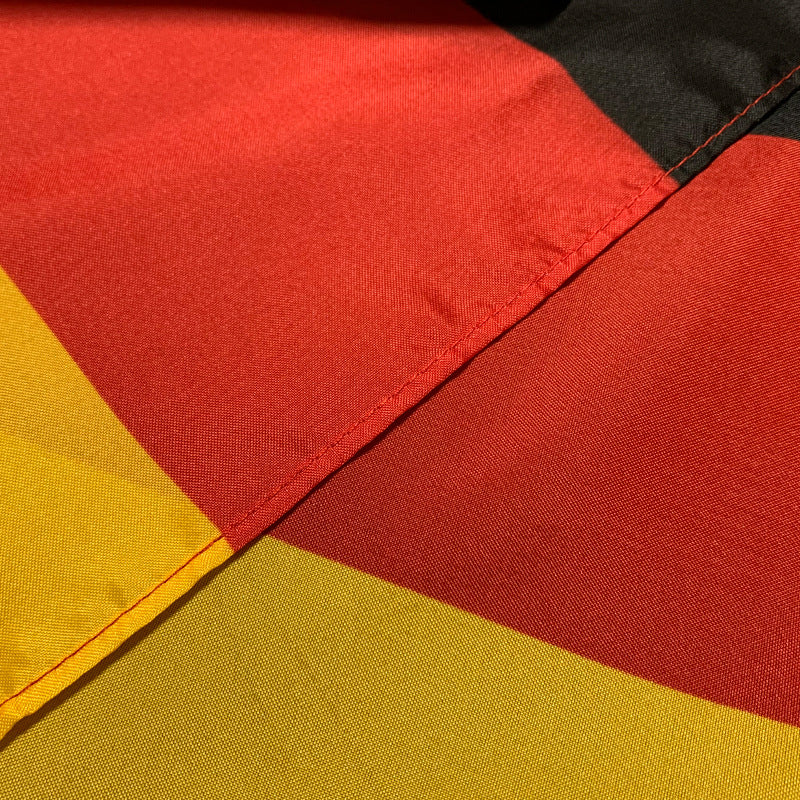 Football Fan Car Window Flag 2 pieces– pole included, 30x45cm(12x16inch)